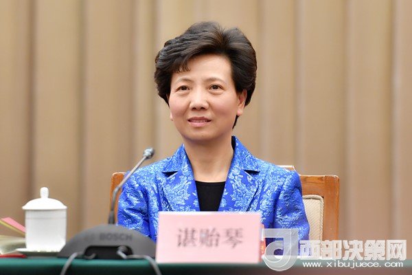 全國人大代表、貴州省委副書記、省長諶貽琴發(fā)言