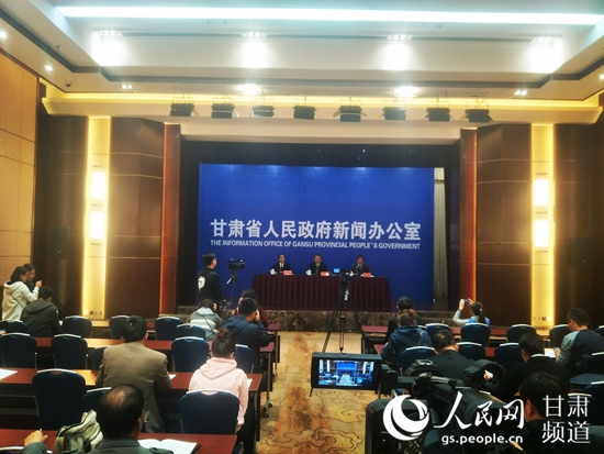 新聞發(fā)布會現(xiàn)場。（高翔 攝）