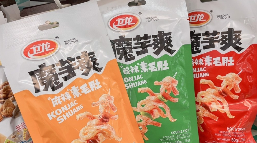 圖為魔芋爽。圖片來源：臺灣《聯(lián)合報》楊雅婷攝。